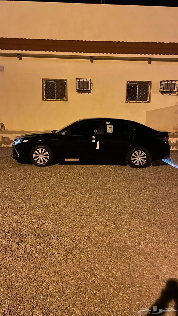 كامري 2023 ستاندر اسود مخزن 17