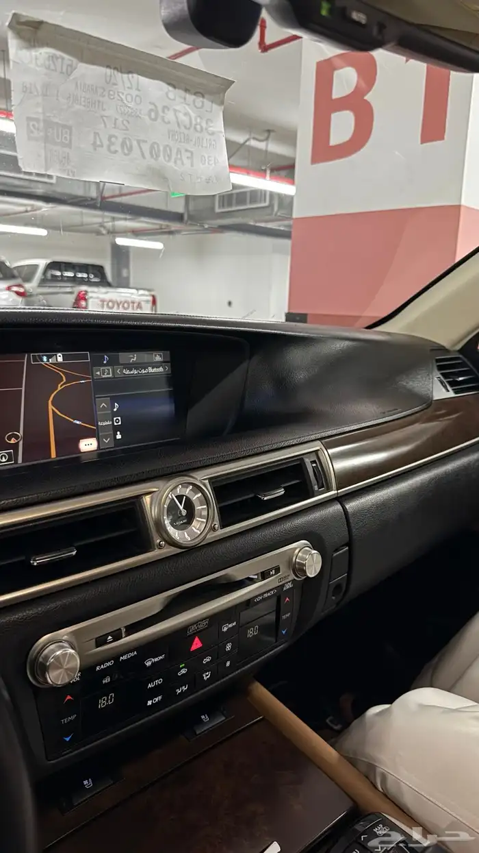 لكزس GS350 فل كامل شبه مخزن 55