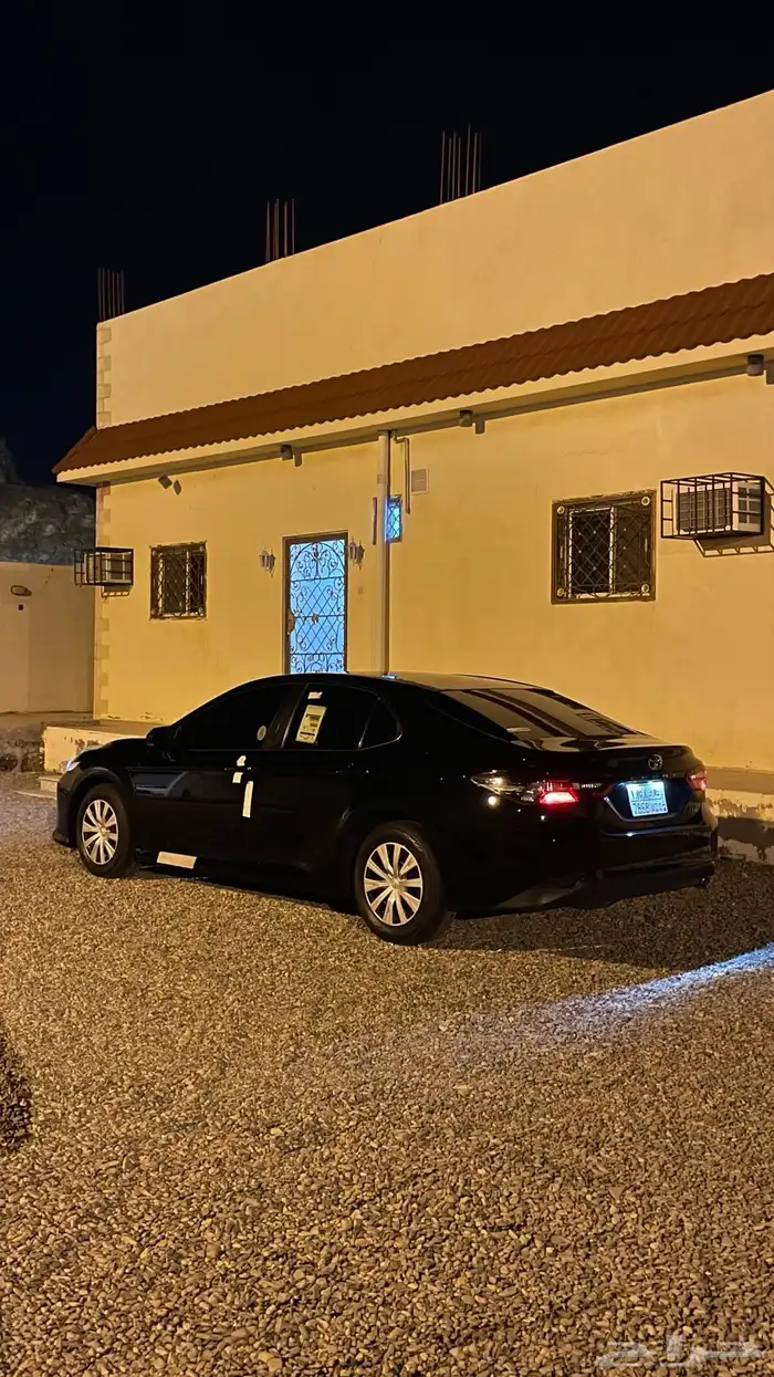 كامري 2023 ستاندر اسود مخزن 15