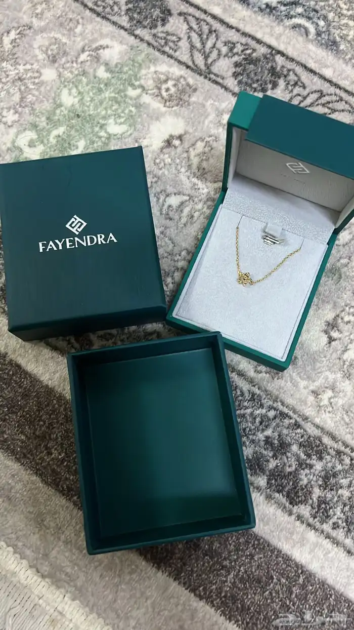 سلسال وخاتم ماركة fayendra 0