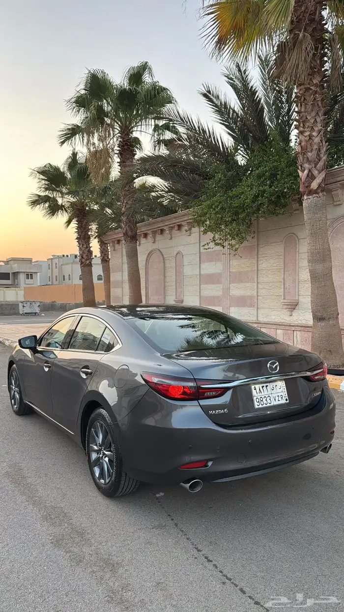 مازدا 6 2025 نص فل مقاعد جلد بحالة الوكالة 8