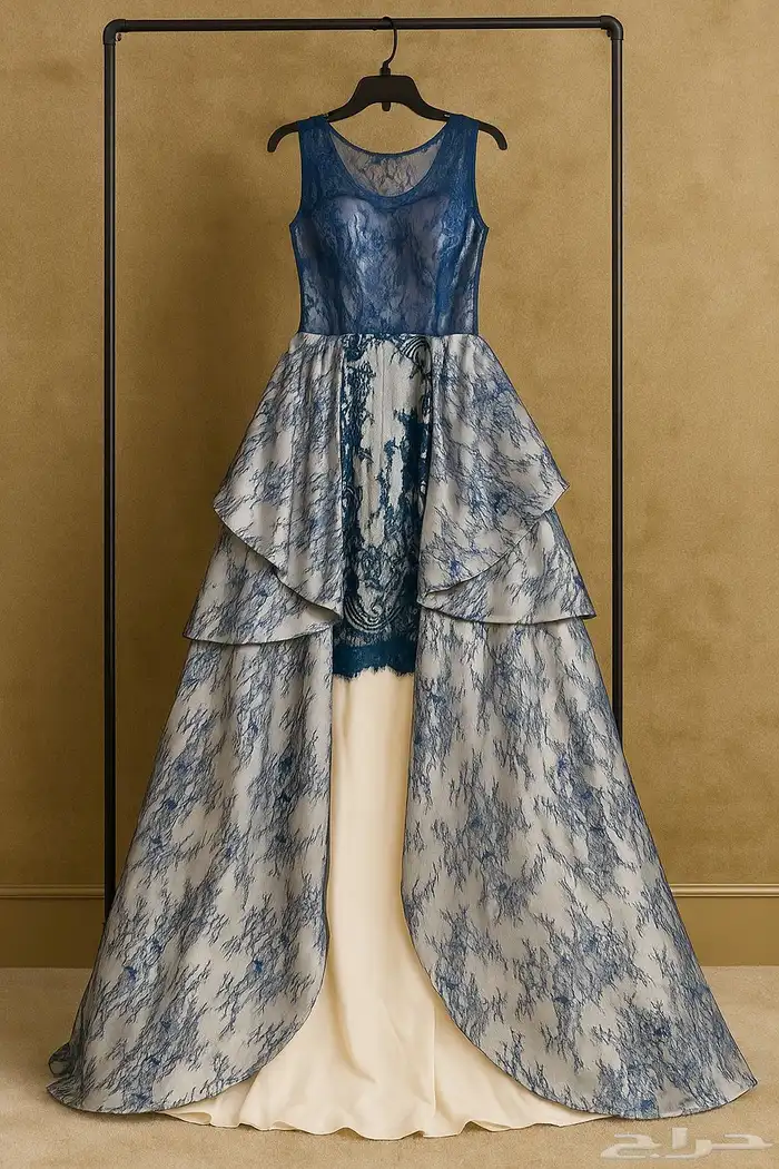 فستان سهرة أنيق بحالة ممتازة 0