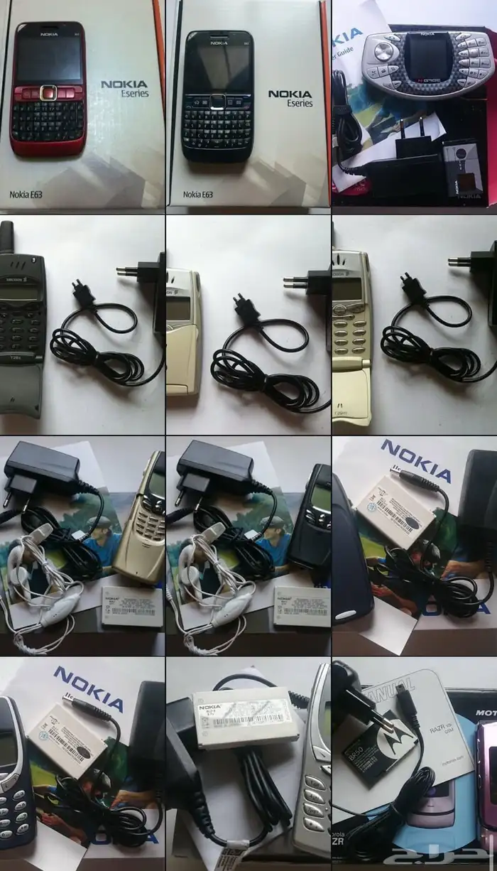 جوالات نوكيا كلاسيكية أصلية بحالة جديدة نادرة 5