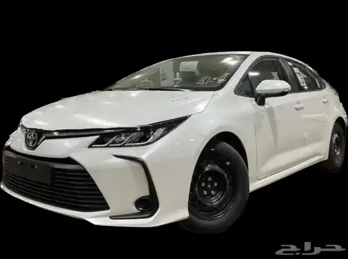 كورولا 2025 ستاندر 2000cc كاش وبنوك 0