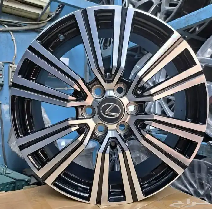 جنوط لكزس Lx600 مقاس 22 موديل 2022 -2023 -2024 اصلي وكاله 1