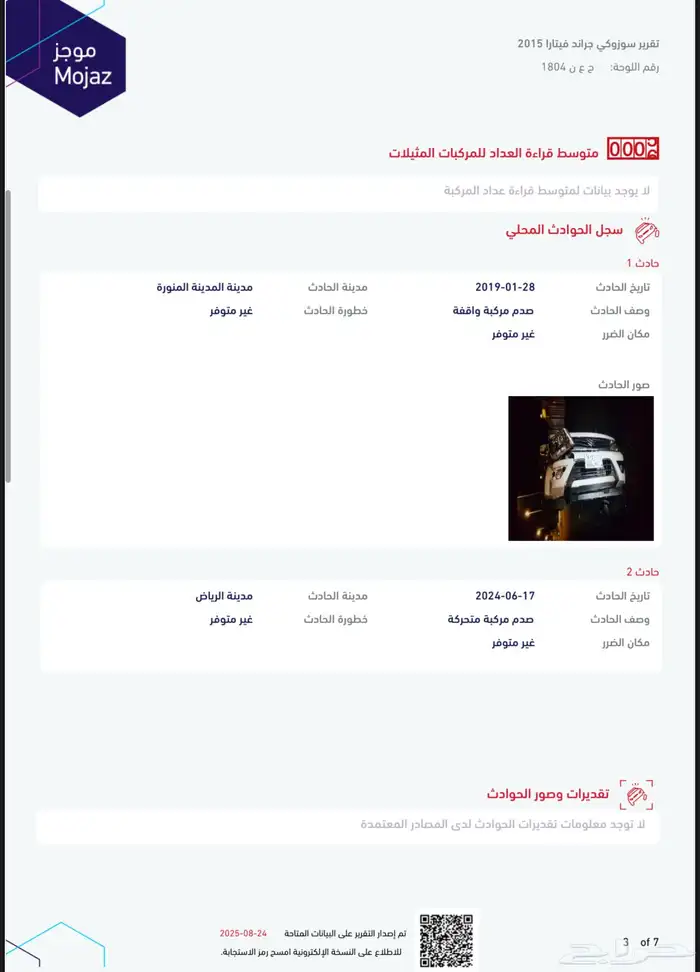 سوزوكي ياباني جراند فيتارا موديل 2015 تم تخفيض الحد 19