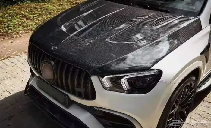 كبوت مرسيدس GLE كاربون فايبر اصلي 2