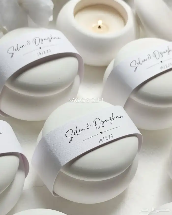 توزيعات مباخر لوح توقيع مباخر اطقم بالاسم اسم عروس شرايط 3