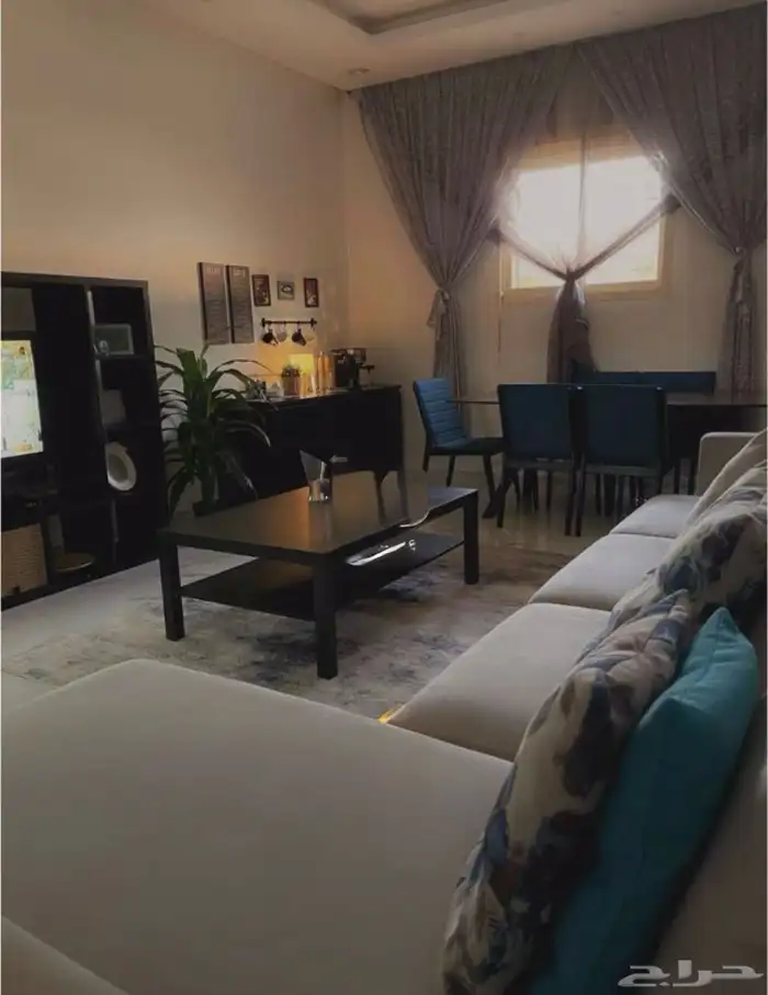 كنب صالة L مع باقي الاثاث 0