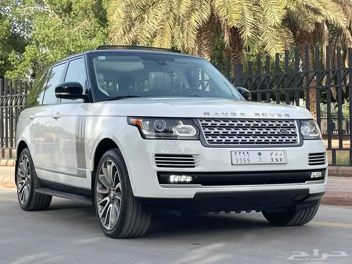 رنج روفر فوج سوبر تشارج موديل 2013 لوحة مميزة 4