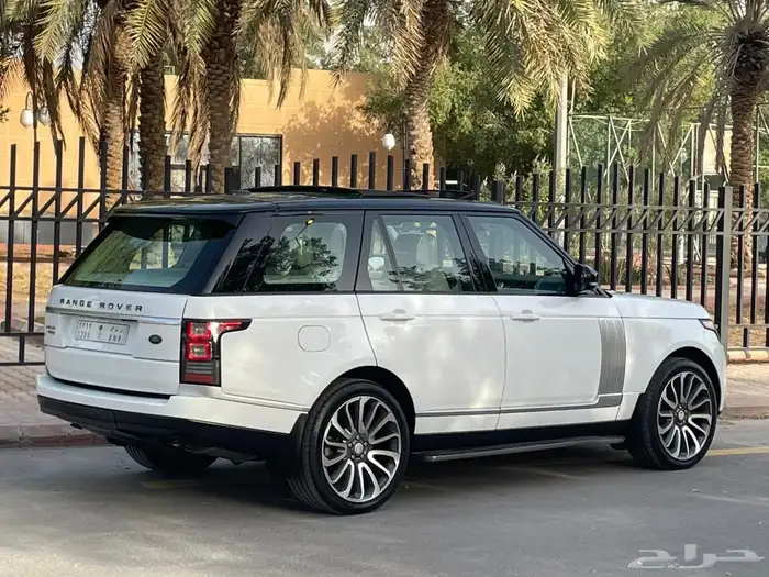 رنج روفر فوج سوبر تشارج موديل 2013 لوحة مميزة 10