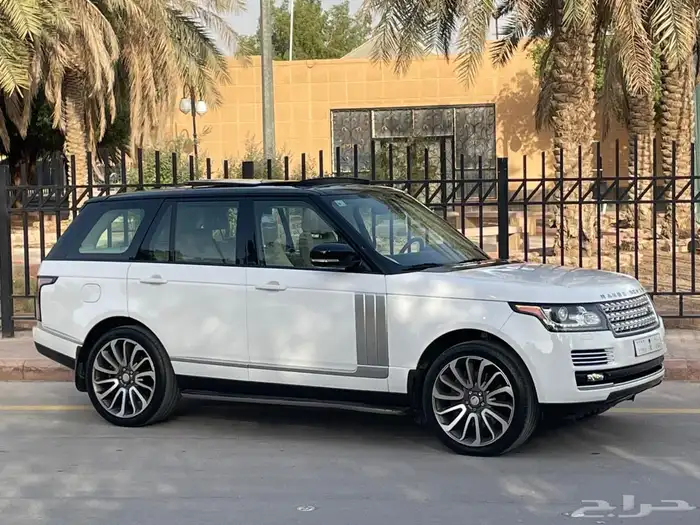 رنج روفر فوج سوبر تشارج موديل 2013 لوحة مميزة 3