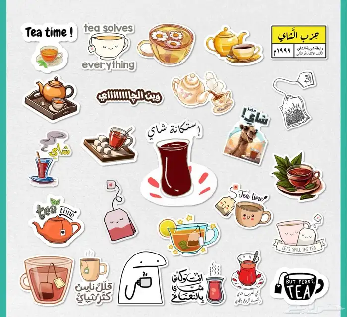 تصميم و طباعة استيكر استيكر اليوم الوطني  مطبوعات مطبعة 9
