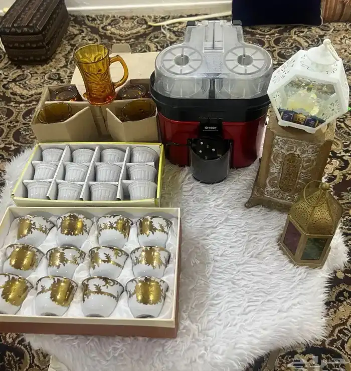 اغراض مطبخ منها مستخدم استخدام قليل ومنها جديد 15
