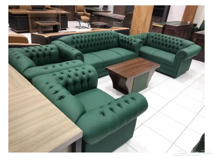 office furniture جديد طقم مكتب مدير و مكاتب كامل مع كراسي 25