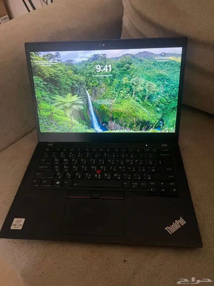 لاب توب لينوفو i7 جيل عاشر 16 GB ram كالجديد شاشه لمسDolby 1