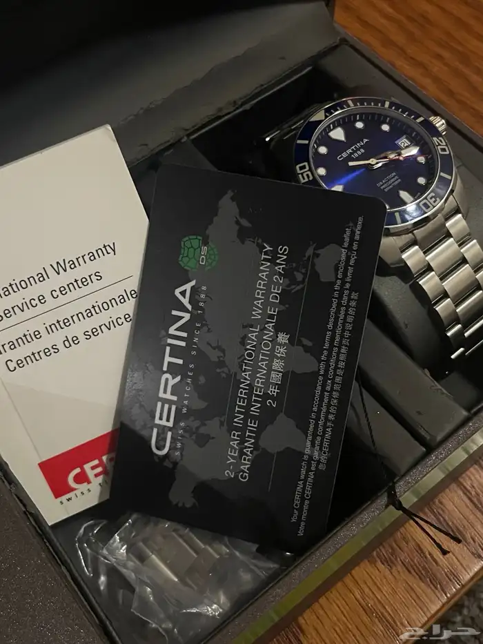 ساعة سيرتينا رجال swiss made 2