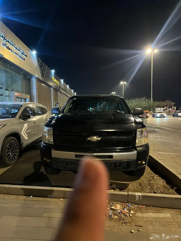 للبيع سلفرادو اسود مجدد ومفحوص 6