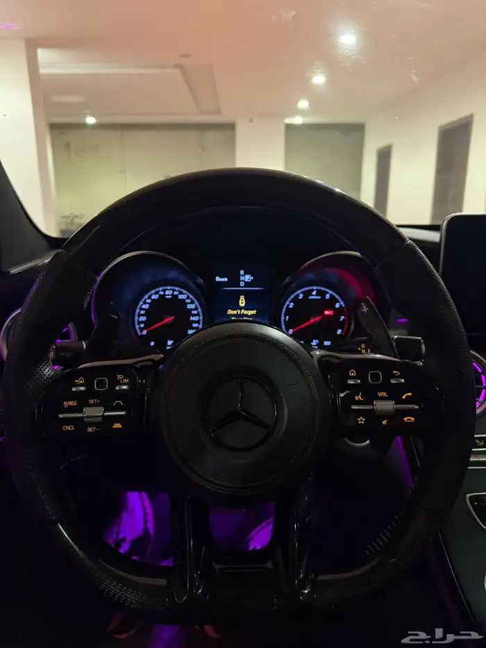 مرسيدس C300 فل كامل مواصفات AMG مقاعد ريكارو سيت 63 17