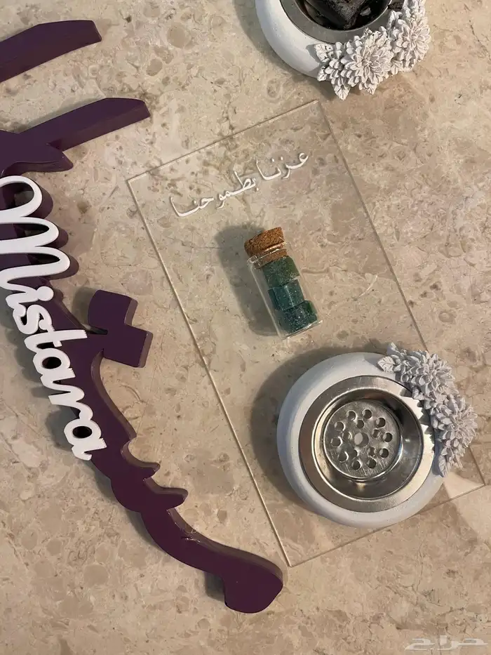 توزيعات بخور مستكه ملونه بمناسبه اليوم الوطني السعودي 4