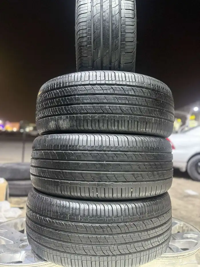 255 45 20 كفرات جي تي مستخدم نضيف 3
