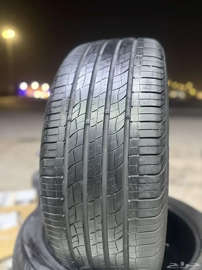 255 45 20 كفرات جي تي مستخدم نضيف 1