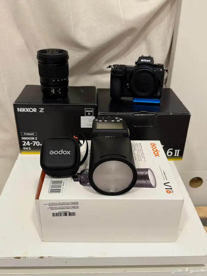 كاميراء نيكون احترافية Z6II NIKON FULL FRAME ML BODY 3