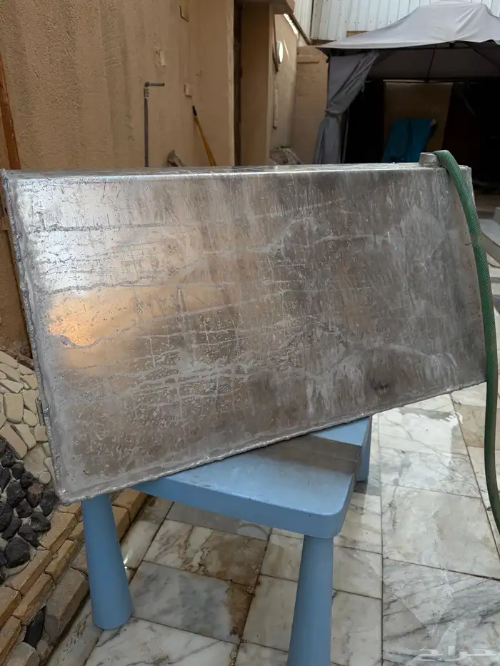 تانكي ألمنيوم نضيف مع التلبيسة لجميع السيارات 5