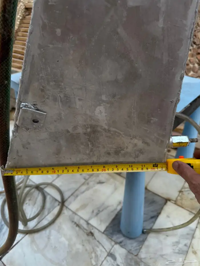 تانكي ألمنيوم نضيف مع التلبيسة لجميع السيارات 4