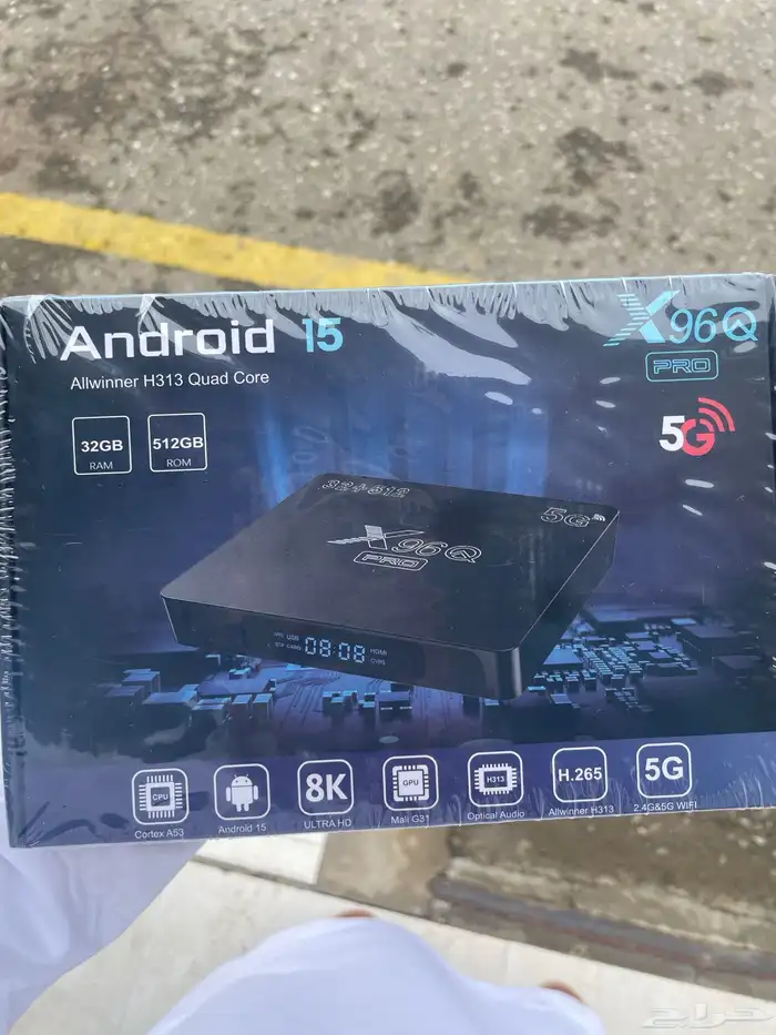 رسيفر اندرويد 15 tvbox مع اشتراك لمدة سنة -الشحن مجاني 0