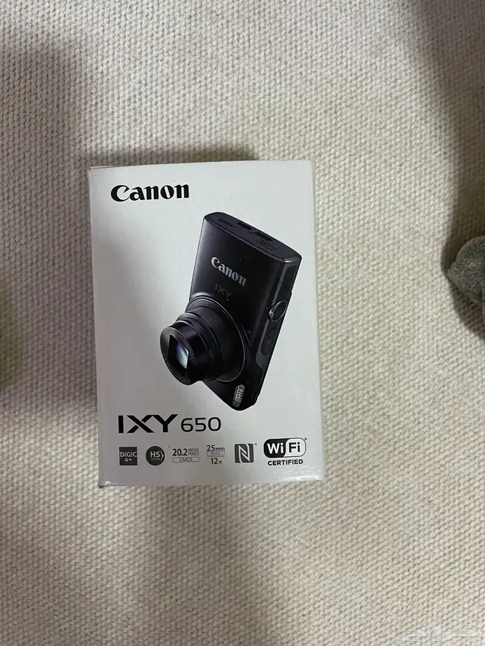 للبيع كاميرا كانون lXY650 0