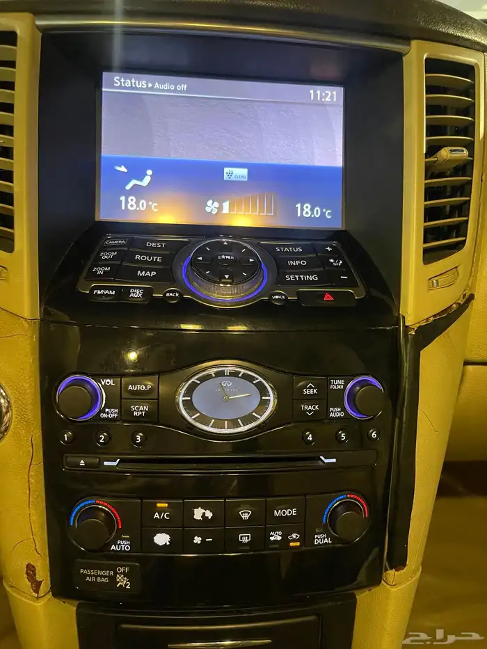 جيب انفنتي FX35 موديل 2011 فل كامل شبه مخزن 17
