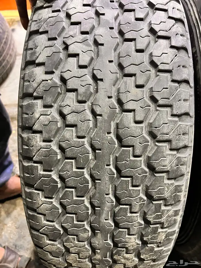 جنوط ريس مع كفرات دنلوب وكاله مقاس 275 70 16 10