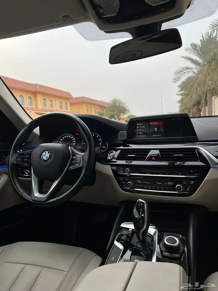 بي ام دبليو 520i موديل 2019 عداد 142 الف كيلو 38