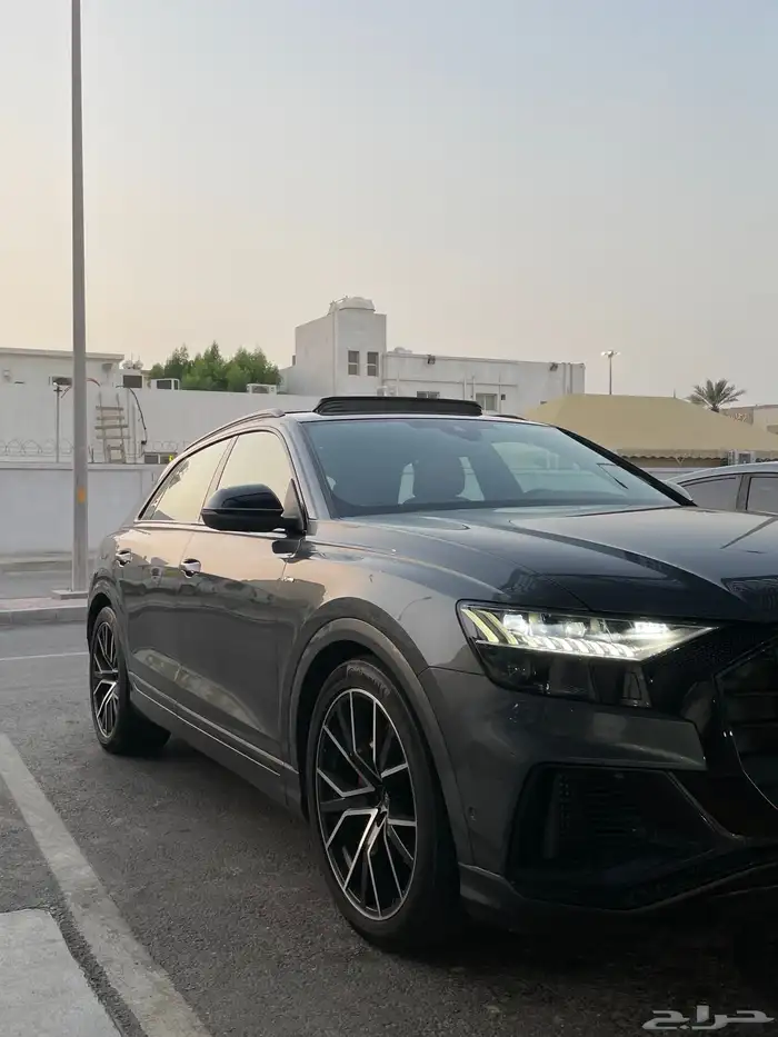 جيب أودي Audi Q8 black addition 2023 نظيف 17