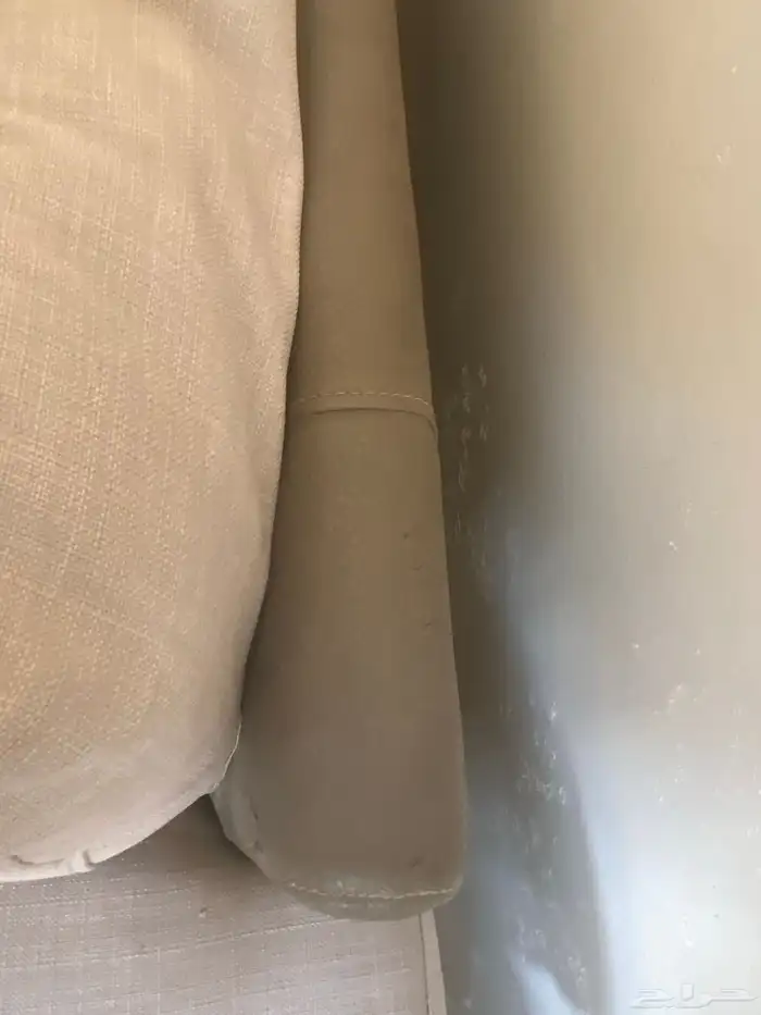 كنب 3 قطع من هوم سنتر مع غطاء للكنب 13