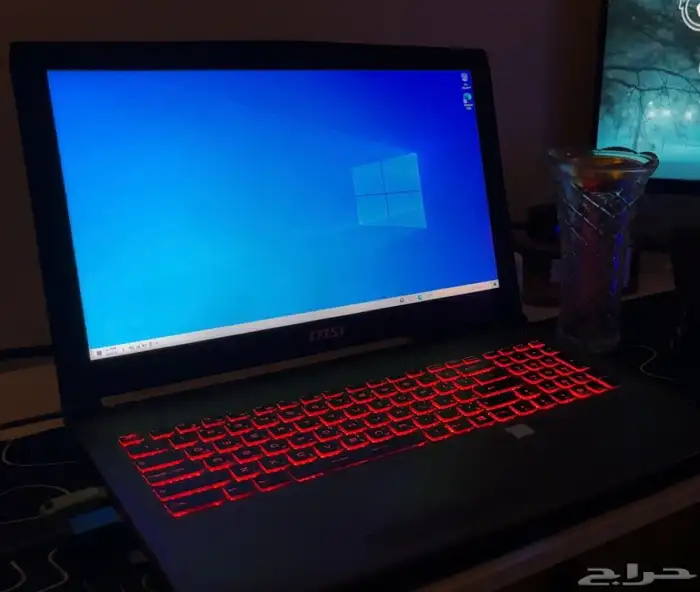 لابتوب قيمنق msi معالج i7 رام 16 3