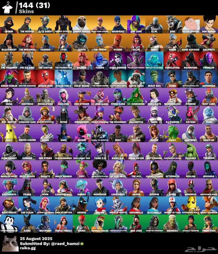 حساب فورت نايت نادر حدي 350 ضمان مدى اقبل وسيط نايف الرويلي 0