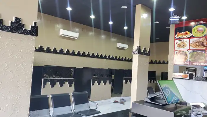 مطعم مطبخ مجبوس للبيع بجميع اغراضه 12
