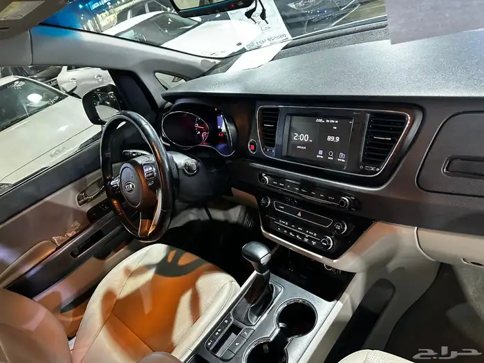 كيا كارنيفال ابيض 2020 ديزل بطاقة جمركية وارد كوريا 6