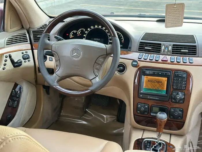 مرسيدس S 500 موديل 2001 16