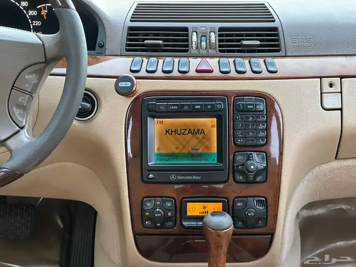 مرسيدس S 500 موديل 2001 17