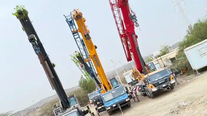 كرينات ومعدات للإيجار Crane for rent 1