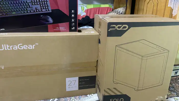 بي سي   شاشه lg   لوحه مفاتيح وماوس 6