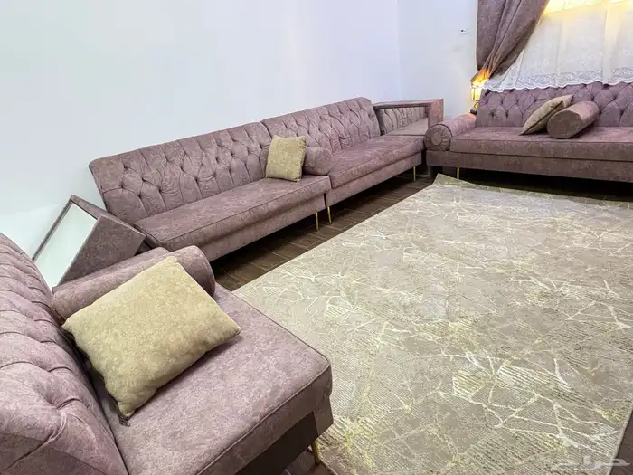 كنب جديد للبيع مع الطوايل جنب 600 0