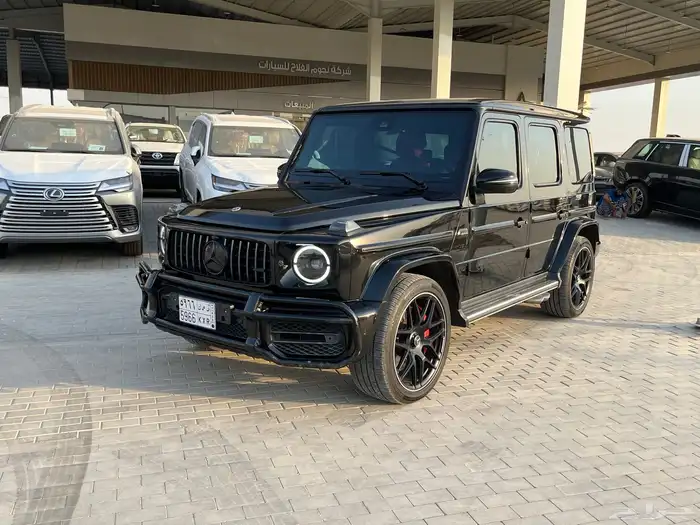 جي كلاس63 م 2022 اسود داخل احمر دايمند 1