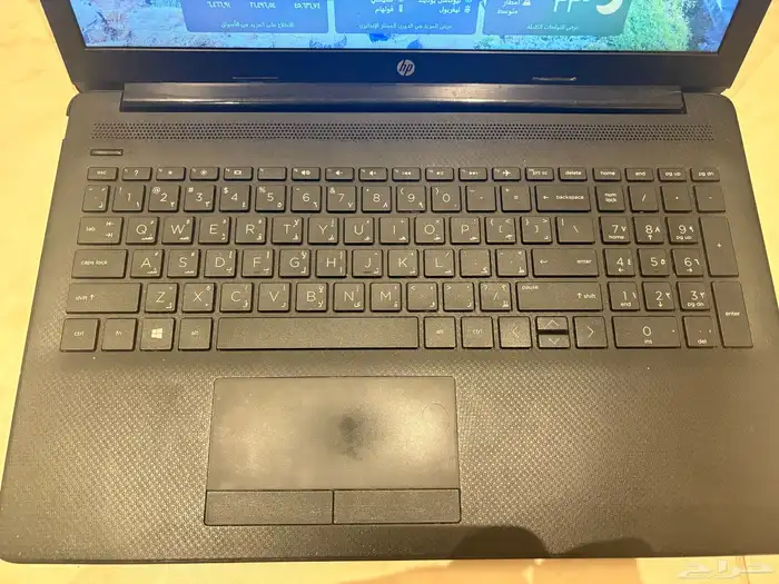 لابتوب من نوع hp اسود للبيع 3
