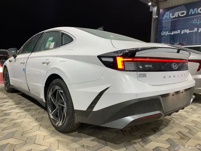 هيونداى سوناتا سمارت ابيض سقف اسود بسعر مميز جدا 6