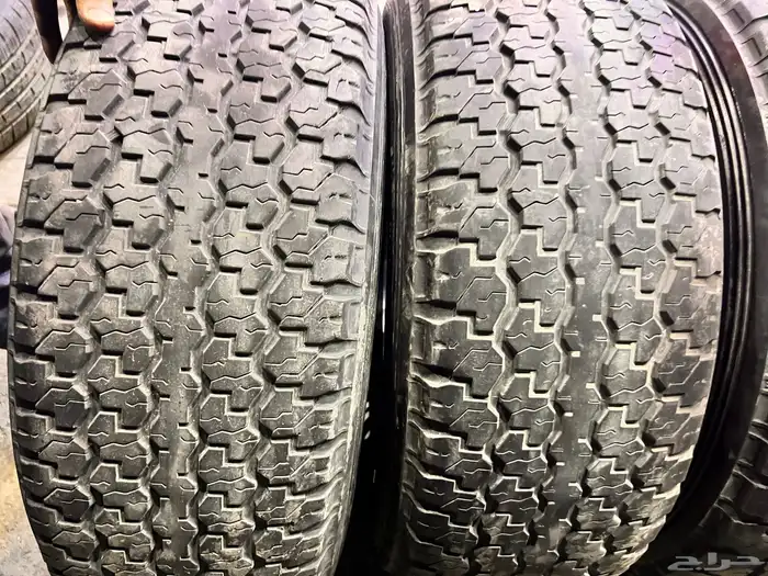 جنوط ريس مع كفرات دنلوب وكاله مقاس 275 70 16 9