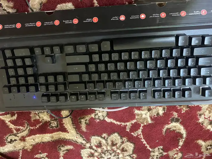 كيبورد قيمنق مع ماوس قيمنق 1